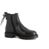 Boots en cuir noir GoodStep