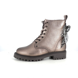 Boots en cuir bronze Goodstep