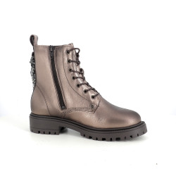 Boots en cuir bronze Goodstep