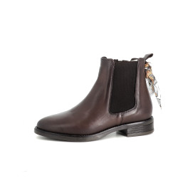 Bottines en cuir marron GoodStep