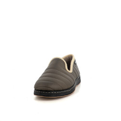 Chaussons verts kaki Semelflex