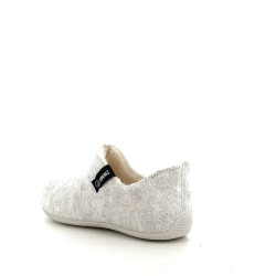 Chaussons blancs chinés gris Verbenas