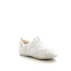 Chaussons blancs chinés gris Verbenas