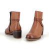 Bottines marrons en cuir Remonte