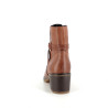 Bottines marrons en cuir Remonte
