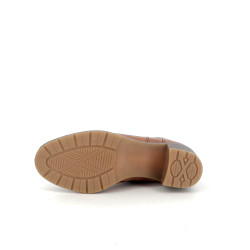 Bottines marrons en cuir Remonte