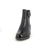 Bottines en cuir noir Marco Tozzi