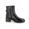 Bottines en cuir noir Marco Tozzi