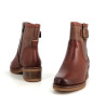 Boots en cuir marron Marco Tozzi