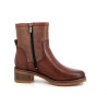 Boots en cuir marron Marco Tozzi