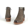 Bottines en cuir kaki Marco Tozzi
