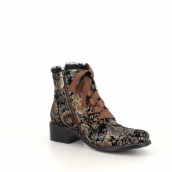 Bottines Fleuries Laura Vita