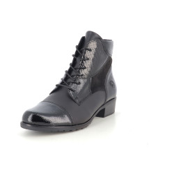 Bottines Noires en Cuir Remonte
