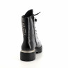 Bottines Noires Avec Motif Rieker