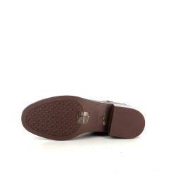 Bottines en cuir marron Mam'Zelle