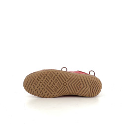 Baskets en cuir rouge Pedro Torres