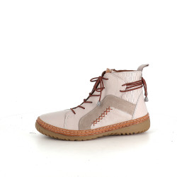 Baskets en cuir gris Pedro Torres
