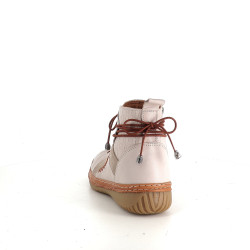 Baskets en cuir gris Pedro Torres