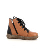 Baskets montantes en cuir marron Pedro Torres