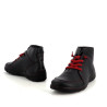 Chaussures en cuir noir Artika
