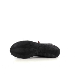 Chaussures en cuir noir Artika