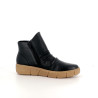 Baskets montantes en cuir noir Remonte