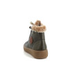 Baskets montantes en cuir vert Remonte