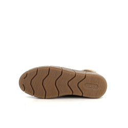 Baskets montantes en cuir vert Remonte