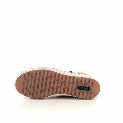 Chaussures Montantes En Cuir Marron Fourrées Remonte