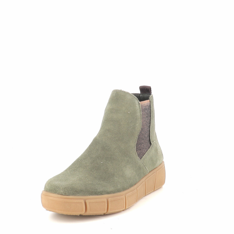 Bottine en daim kaki Remonte
