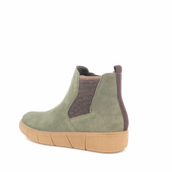 Bottine en daim kaki Remonte