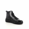 Chaussures Montantes En Cuir Vernis Noir Rieker