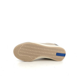 Baskets basses en cuir beige TBS