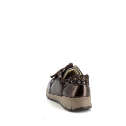 Baskets en cuir marron Suave