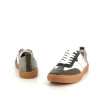 Baskets en cuir vert Emilie Karston