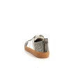 Baskets en cuir vert Emilie Karston