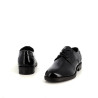 Derbys en cuir noir vernis TBS