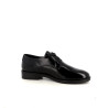 Derbys en cuir noir vernis TBS