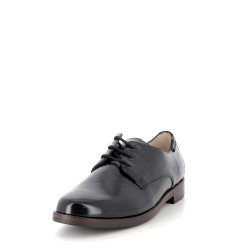 Derbys Mephisto noires pour femme en cuir véritable