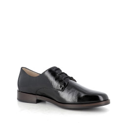 Derbys Mephisto noires pour femme en cuir véritable