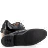 Derbys Mephisto noires pour femme en cuir véritable