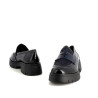 Mocassins en cuir noir Regarde le Ciel