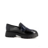 Mocassins en cuir noir Regarde le Ciel