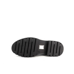 Mocassins en cuir noir Regarde le Ciel