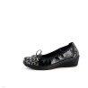 Ballerines en cuir noir Pedro Torres