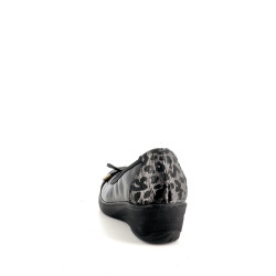 Ballerines en cuir noir Pedro Torres