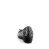 Ballerines en cuir noir Pedro Torres