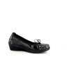 Ballerines en cuir noir Pedro Torres