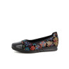 Ballerines en cuir noir Artika