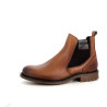 Bottines en cuir marron Cotemer